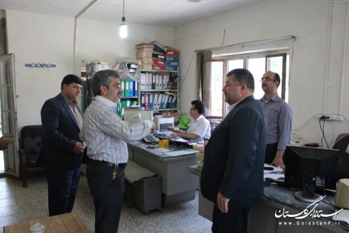 بازدید فرماندار شهرستان آزادشهر از سیلوها و سایتهای ذخیره سازی گندم 