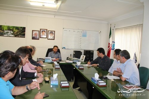 دیدار انجمن صنفی پیمانکاران استان با مدیرعامل شرکت آب و فاضلاب روستایی گلستان