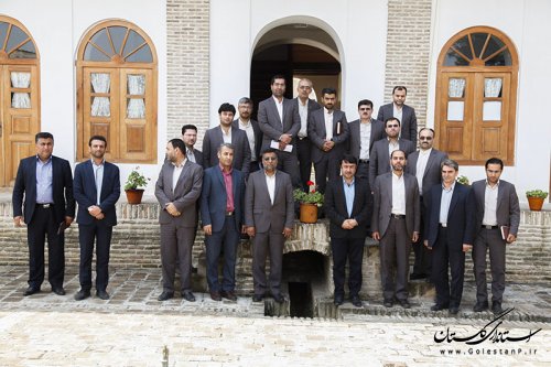بازدید مدیران بانک مهر اقتصاد نوین استان گلستان از بازارچه صنایع دستی گرگان
