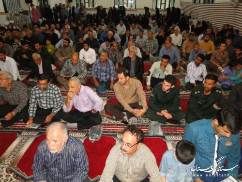 برگزاری مراسم پانزدهمین روز شهادت قربان نجفی شهید مدافع حرم