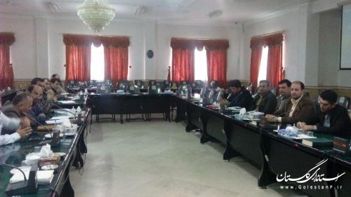 جلسه شورای هماهنگی مبارزه با مواد مخدر علی آبادکتول برگزار شد