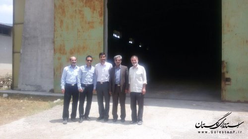 بخشدار لوه از مرکز خرید گندم در صادق آباد بازدید کرد