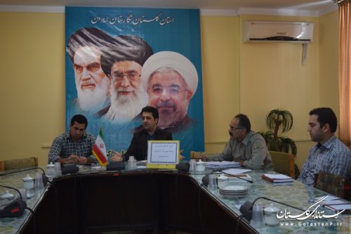 جلسه کارگروه ساماندهی پسماندهای خانگی و صنعتی شهرستان کردکوی