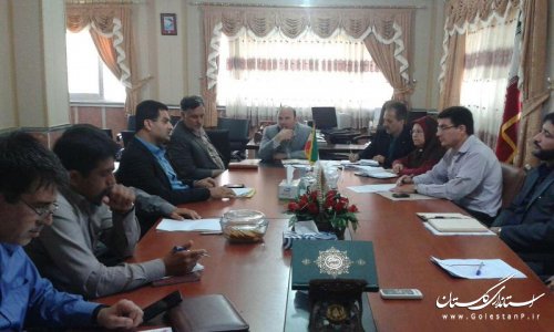 جلسه ستاد اقتصاد مقاومتی شهرستان ترکمن برگزار شد