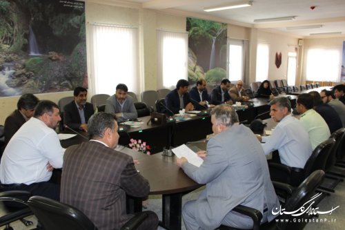 جلسه شوراي هماهنگي مبارزه با مواد مخدر شهرستان آزادشهر برگزار شد 