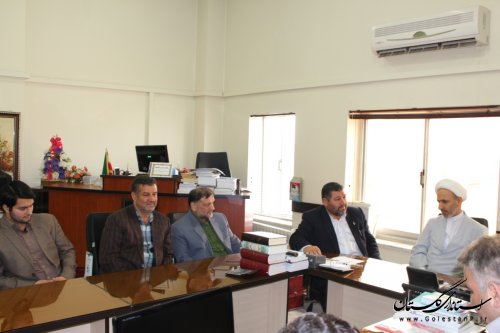 دیدار فرماندار آزادشهر با رئیس دادگستری و دادستان شهرستان