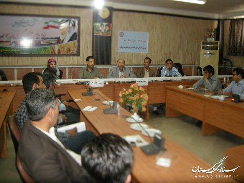 جلسه مناسب سازی محیط و مبلمان شهری و ساماندهی سالمندان شهرستان ترکمن برگزار شد