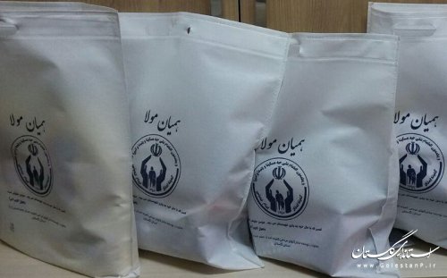 اقدام عملی خیرخواهانه کارکنان مدیریت درمان گلستان درماه مبارک رمضان