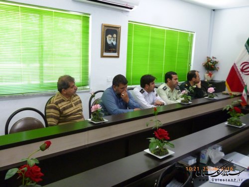 برگزاری جلسه کمیسیون مبارزه با قاچاق کالا و ارز در مینودشت