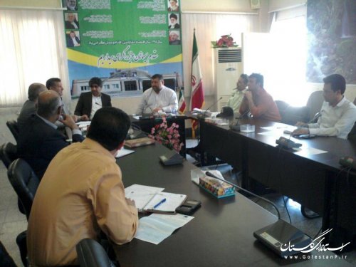 جلسه شورای حفاظت از منابع آب زیرزمینی شهرستان آزادشهر تشکیل شد