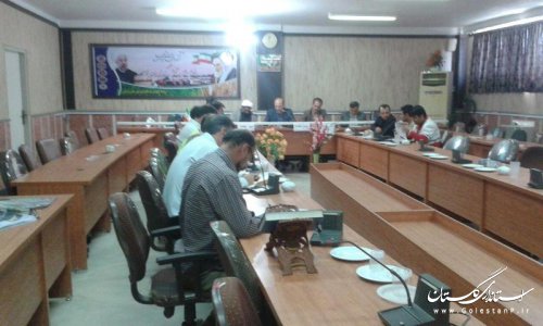 جلسه هماهنگی راهپیمایی روز جهانی قدس شهرستان ترکمن برگزار شد