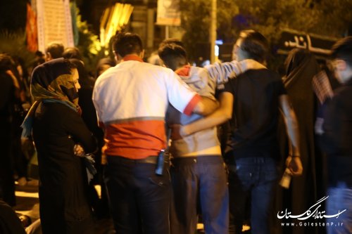 ۲۴۶ گلستانی از خدمات هلال احمر در شب های قدر بهره مند شدند