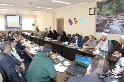 بیست ونهمین جلسه شورای فرهنگ عمومی شهرستان آزادشهر برگزار شد