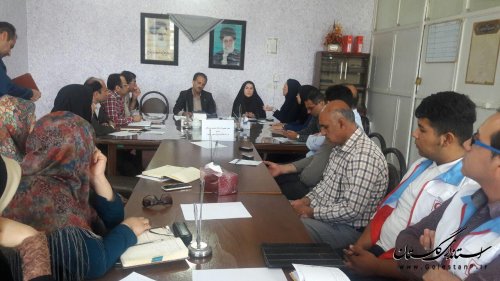 جلسه انجمن کتابخانه عمومی شهرستان ترکمن برگزار شد