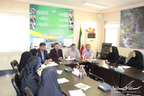 برگزاری جلسه کارگروه عفاف و حجاب شهرستان آزادشهر