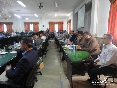 چهارمین جلسه شورای اداری شهرستان علی آباد کتول برگزارشد
