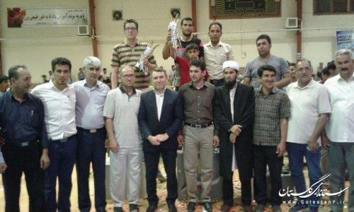 قهرمانان مسابقات فوتسال جام رمضان شهرستان گمیشان مشخص شد
