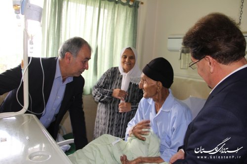 فرماندار گرگان به طور سرزده از بیمارستان حکیم جرجانی بازدید کرد