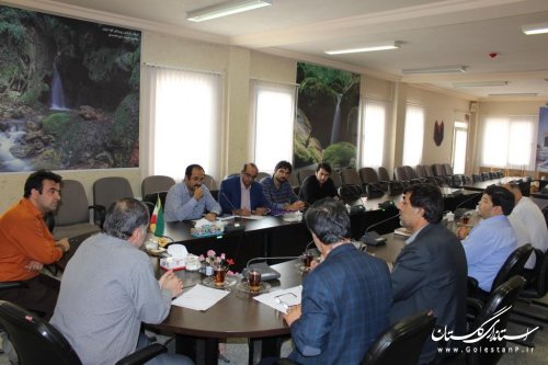 برگزاری جلسه کمیته حفاری شهرستان آزادشهر