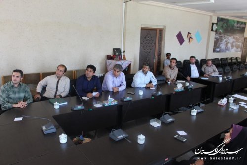 برگزاری جلسه بررسي سند آمايش سرزمين شهرستان آزادشهر