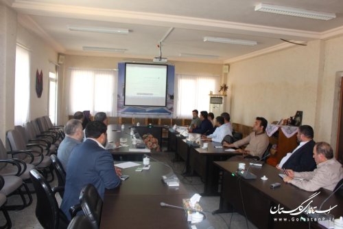 برگزاری جلسه بررسي سند آمايش سرزمين شهرستان آزادشهر