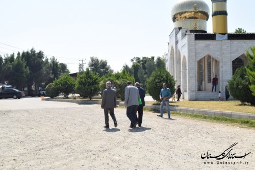 پیگیری احداث بازارچه صنایع دستی و کمپ خدماتی در جوار مسجد بین راهی کردکوی