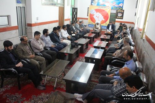 مراسم تجلیل از خبرنگاران شهرستان آزادشهر