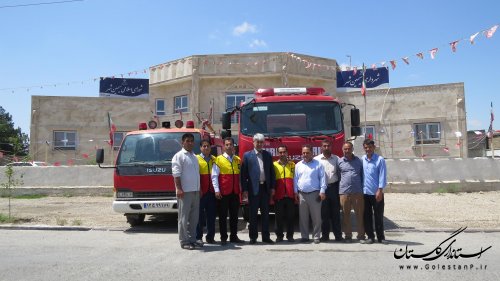 خرید یکدستگاه ماشین آتش نشانی مجهز و مدرن توسط شهرداری سیمین شهر