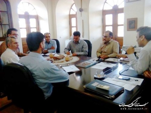 اولین جلسه ساماندهی ونظارت برنمازخانه ها واماکن بهداشتی استان
