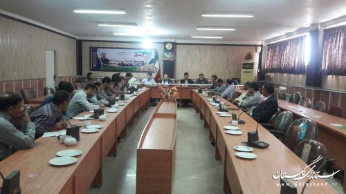 جلسه شورای هماهنگی مبارزه با مواد مخدر شهرستان ترکمن برگزار شد