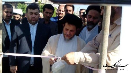 افتتاح پروژه های شهرداری شهرستان علی آباد کتول به مناسبت هفته دولت