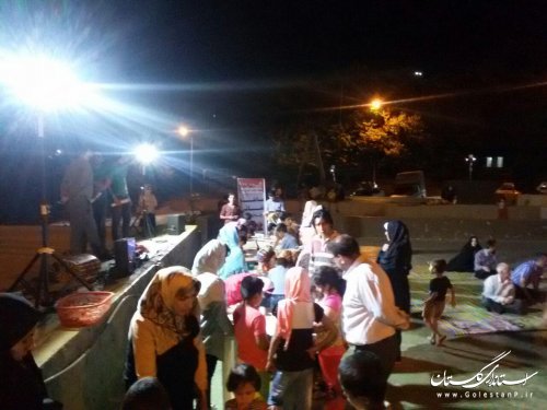 برگزاری جنگ شادی به مناسبت هفته دولت در پارک شبنم نوده خاندوز 