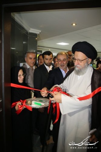 افتتاح ساختمان جدید موسسه خیریه تحت نظارت بهزیستی استان باحضور آیت ا...نور مفیدی