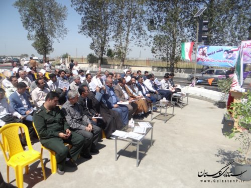 افتتاح متمرکز پروژه های عمرانی شهرداری فاضل آباد در هفته دولت