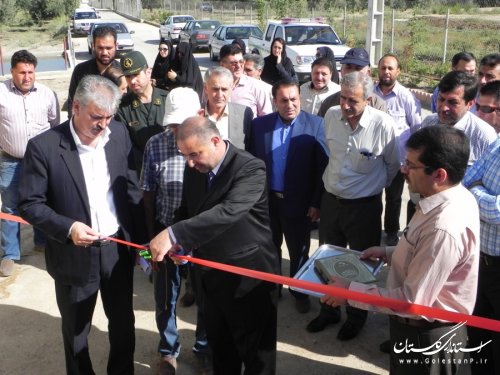 افتتاح متمرکز پروژه های جهاد کشاورزی مینودشت در ششمین روز هفته دولت