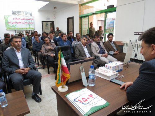 موسسه مردم نهاد سبزاندیش منابع طبیعی گلستان در گالیکش افتتاح شد