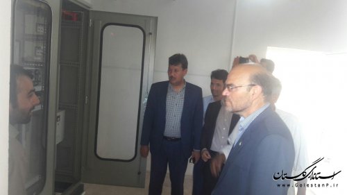 افتتاح کارخانه مکانیزه مواد معدنی در شهرستان ترکمن