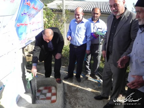 افتتاح پروژه های آبفار شهرستان مینودشت