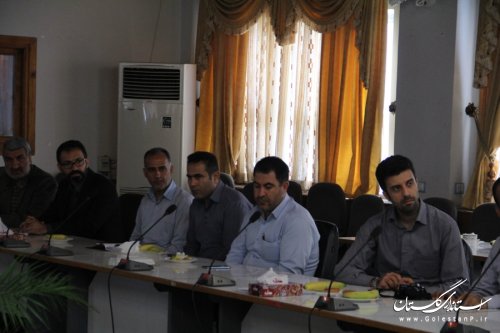 همایش تجلیل از کارمندان نمونه بسیجی شهرستان گرگان در فرمانداری برگزار شد