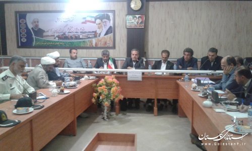 جلسه استانی کمیته ساماندهی سواحل و تفرجگاه ها در شهرستان ترکمن برگزار شد