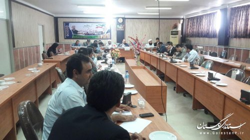 جلسه کارگروه تخصصی فرهنگی و آسیب های اجتماعی شهرستان ترکمن برگزار شد