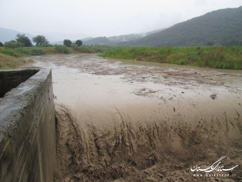 سیلاب و طغیان رودخانه ها در صادق آباد