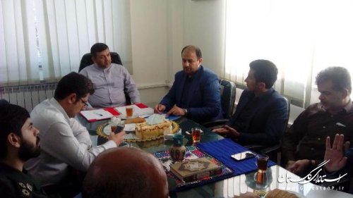 جلسه کمیسیون کارگری شهرستان  علی آباد کتول برگزار شد