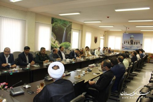 برگزاری جلسه هماهنگي بزرگداشت هفته دفاع مقدس در شهرستان آزادشهر