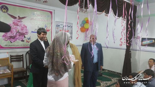 جشن ازدواج 23 زوج تحت پوشش کمیته امداد شهرستان کلاله برگزار شد