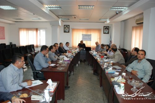دومین جلسه کمیته آب بدون درآمد در شرکت آب وفاضلاب استان گلستان برگزار شد