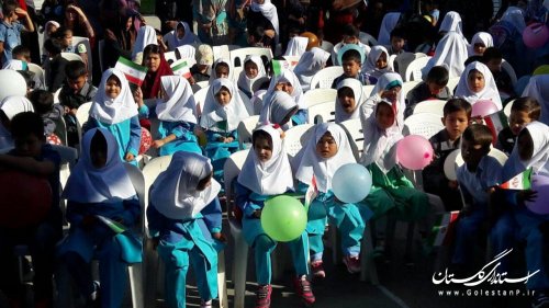 مراسم بازگشایی مدارس پیش دبستانی ها در شهرستان گمیشان برگزار شد