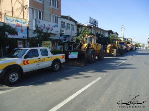 حضور راه و شهرسازي گلستان در برنامه هاي هفته دفاع مقدس