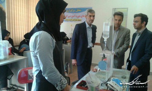 افتتاح کارگاه گوهر تراشی و تراش سنگهای قیمتی  در رامیان