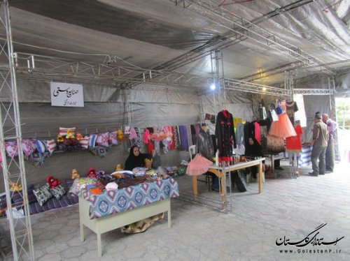 افتتاح نمایشگاه صنایع دستی و صنایع تبدیلی در شهرستان بندرگز